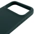 Чохол з закритим низом Silicone Case на Apple iPhone 17 Pro Max (6.9") – Зелений / Forest green. Фото 5 з 6