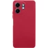 Цветной силиконовый чехол GETMAN с закрытой камерой на Motorola Moto G15 4G – Красный / Dark Red. Фото 1 из 1