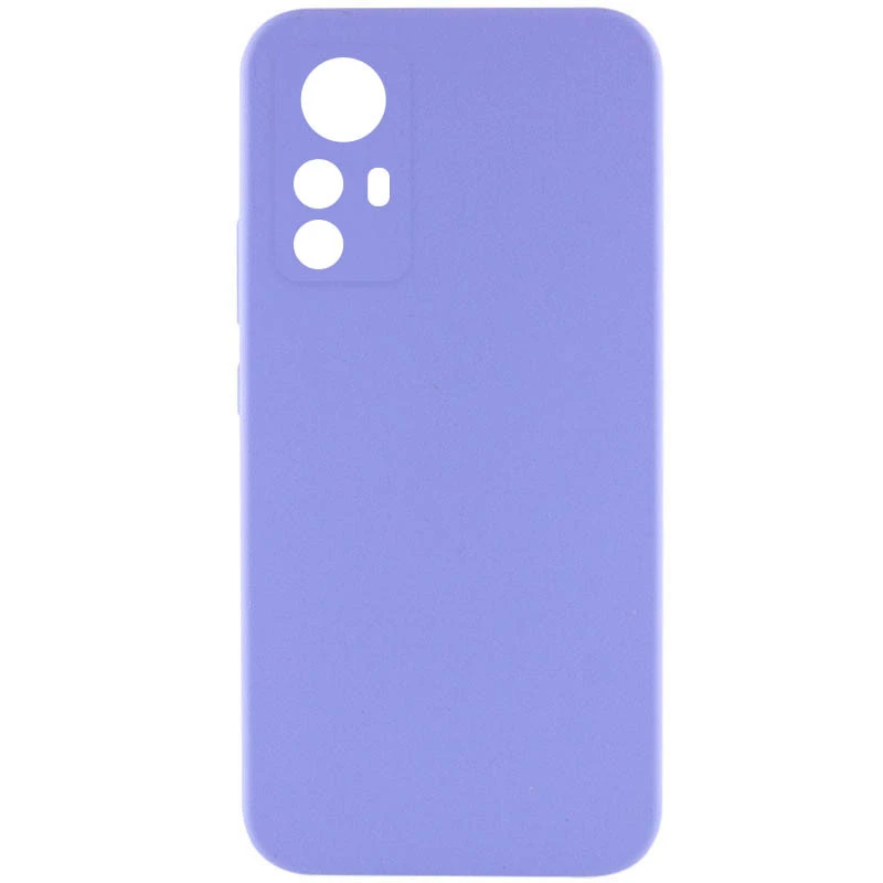 Чехол Silicone Case Lakshmi Premium з закритою камерою на Xiaomi Redmi Note 12S – Сиреневый / Dasheen. Фото 1 из 3
