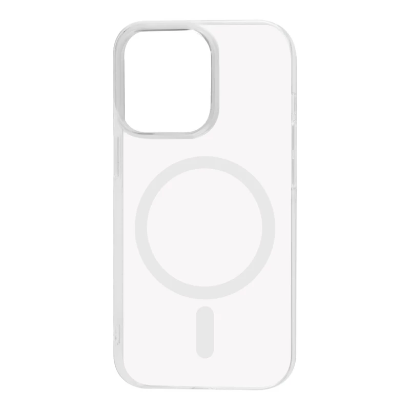 Чехол Fibra Clear Сase with Magnetic Safe для Apple iPhone 13 – Clear. Фото 1 из 4