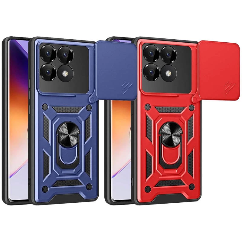 Ударопрочный чехол Serge Ring с защитой камеры для Xiaomi Poco F6 Pro фото 1 из 1