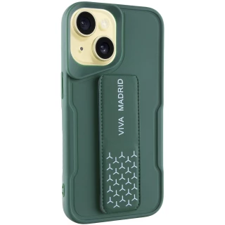 Чехол Вива с ремешком для Apple iPhone 15 (6.1") — Green