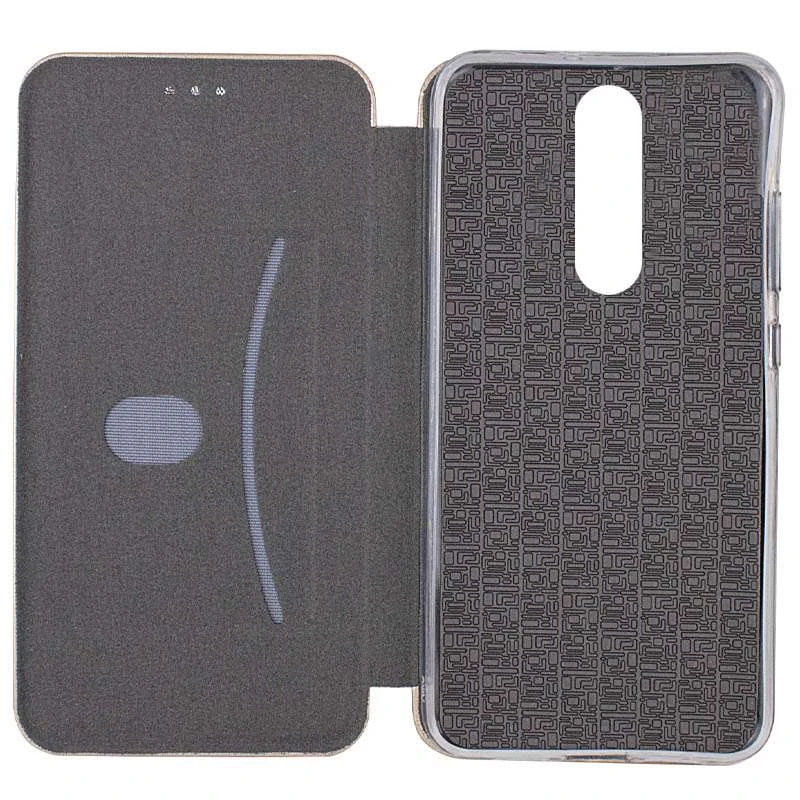 Чохол-книжка класичний на Xiaomi Redmi 8 – Золотий. Фото 4 з 5