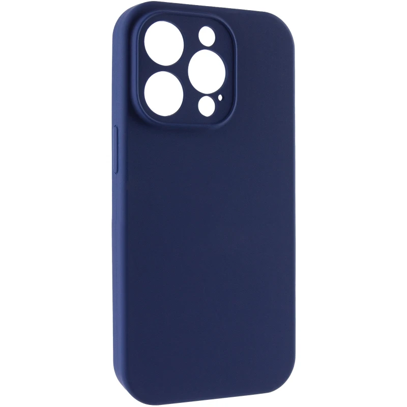 Чохол Silk Full Camera Protective (AA) NO LOGO для Apple iPhone 13 Pro (6.1") – Синій / Deep navy. Фото 1 з 7
