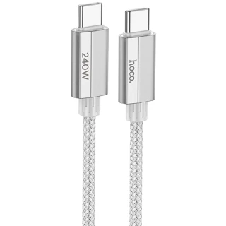 Дата кабель Hoco U134 Primero Type-C to Type-C 240W (1.8m) фото 1 з 4