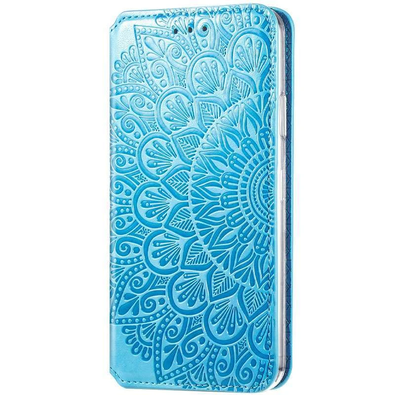 

Чохол-книжка GETMAN мандала на Huawei P Smart (2021) (Синій)