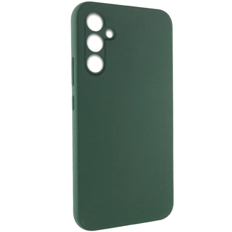 Чехол Silicone Case Lakshmi Premium з закритою камерою на Samsung Galaxy A54 5G – Зеленый / Cyprus Green. Фото 6 из 14