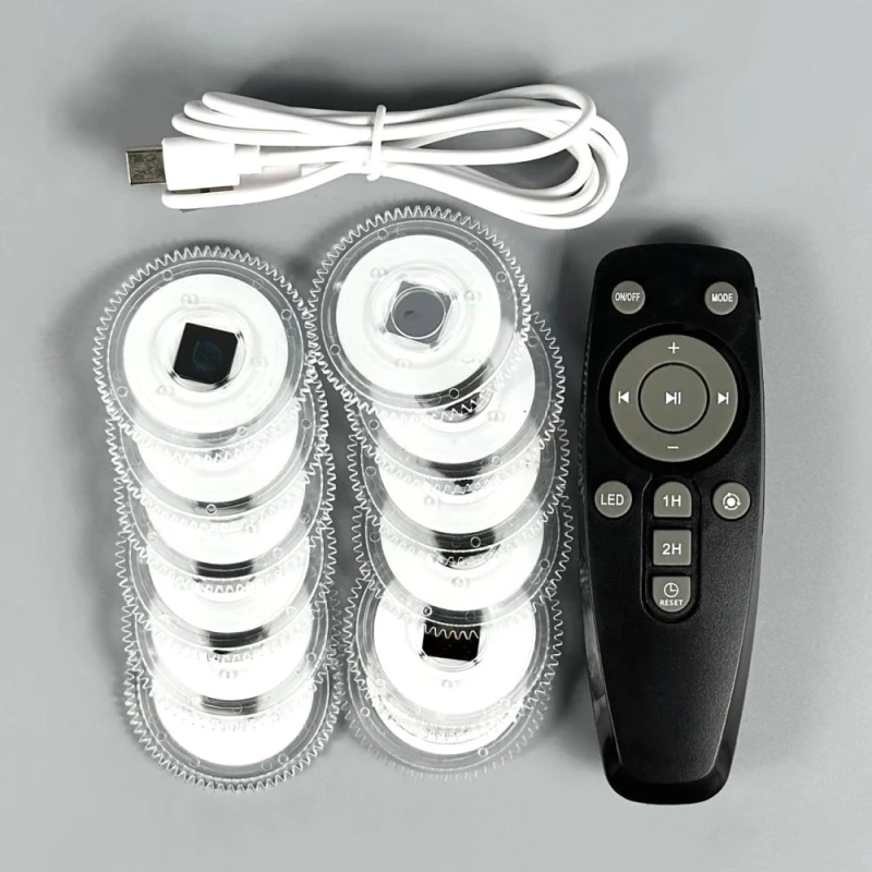 Проектор-нічник Galaxy Projector with 12 cards and Remote Control – White. Фото 4 з 6