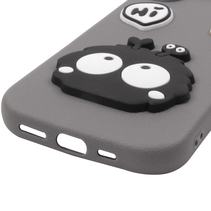 Чехол Labubu Toys для Apple iPhone 17 (6.3") – Monster / Grey. Фото 6 из 6