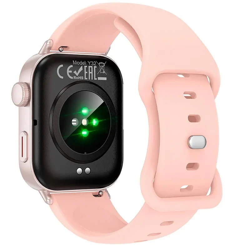 Смарт-годинник Hoco Smart Watch Y32 Smart sports watch (call version) – Pink. Фото 2 з 6