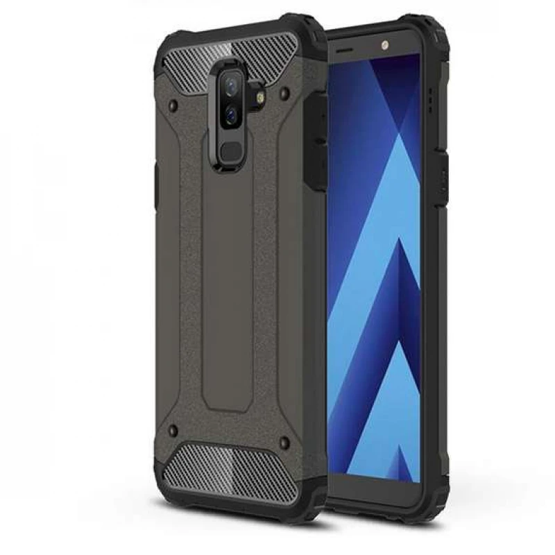 Протиударний чохол з посиленими кутами Immortal на Samsung Galaxy A6 Plus (2018) фото 2 з 5