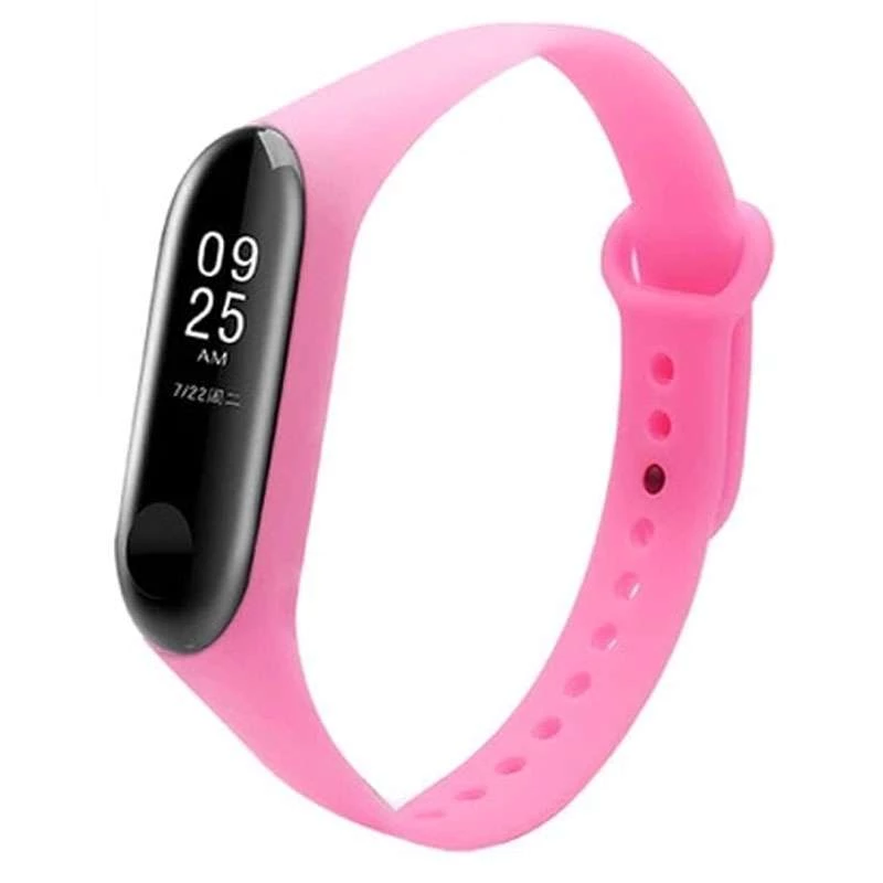 

Силиконовый ремешок Neon для Xiaomi Mi Band 5 (Розовый), Рожевий