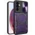 Ударостійкий чохол Bracket Ringstand із захисною шторкою для камери на Samsung Galaxy S23 FE – Purple. Фото 2 з 4