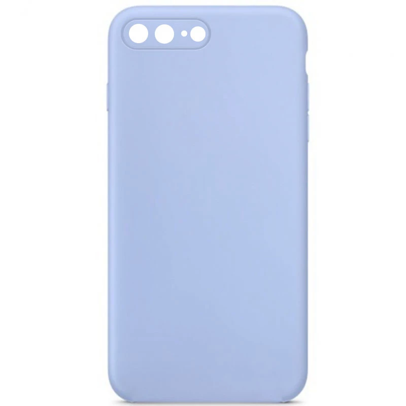 Чохол Silicone Case Square L з захистом камери на Apple iPhone 7 plus / 8 plus – Блакитний / Lilac Blue. Фото 1 з 1