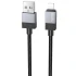 Дата кабель Hoco X110 Honorific USB to Lightning 2.4A (1m) – Black. Фото 1 з 5