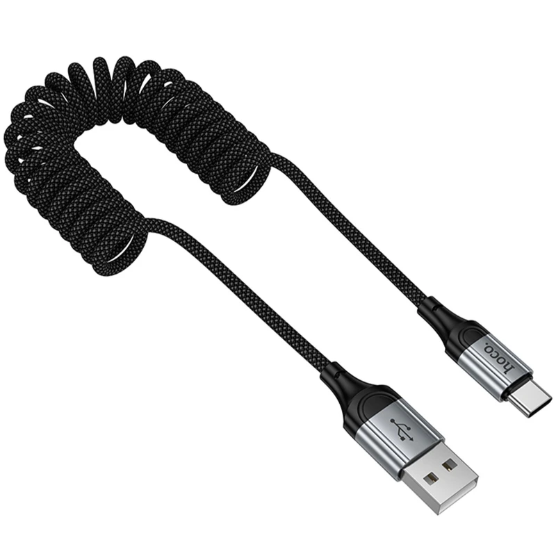 Дата кабель Hoco X121 Nuevo USB to Type-C 3A (1.5m) – Black. Фото 3 з 7