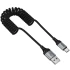 Дата кабель Hoco X121 Nuevo USB to Type-C 3A (1.5m) – Black. Фото 3 з 7