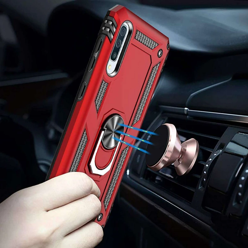 Протиударний чохол Serge Ring з кільцем на Samsung Galaxy A50 (A505F) / A50s / A30s фото 6 з 8