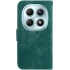 Кожаный чехол-книжка Cute Tiger для Xiaomi Redmi 15 (EU) – Green. Фото 2 из 4