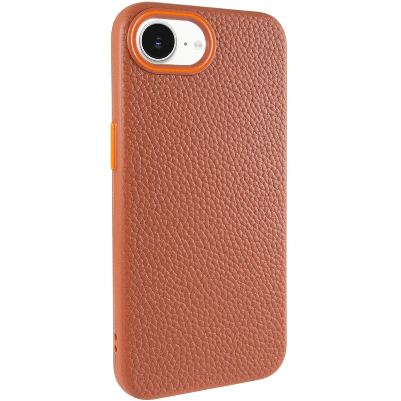 Чехол Syndee with MagSafe для Apple iPhone 16e (6.1") – Brown. Фото 2 из 7