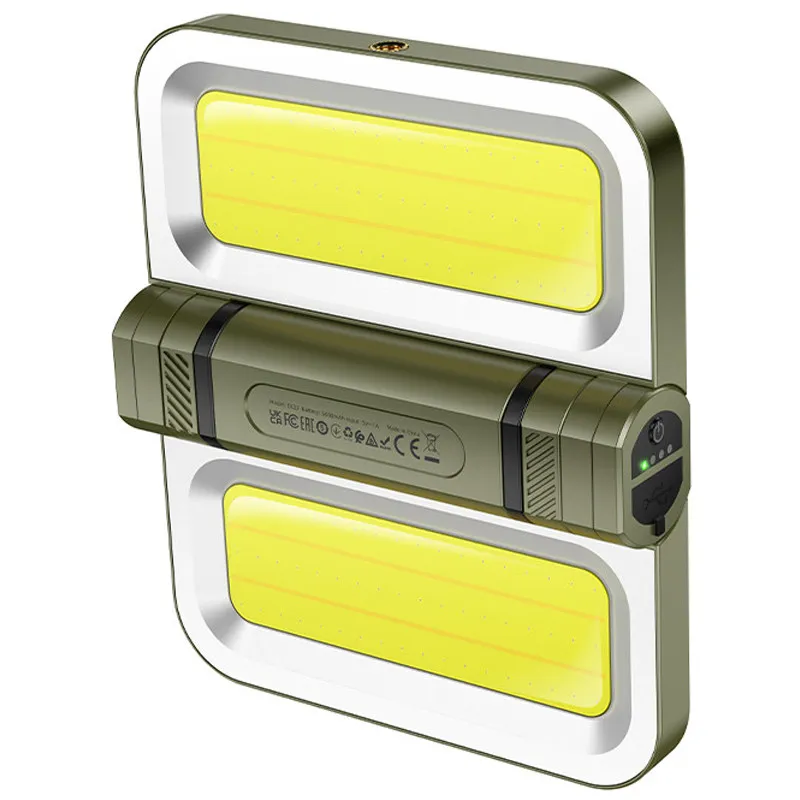 Кемпінговий ліхтар Hoco DL22 solar-powered (5000 mAh) – Green. Фото 7 з 7