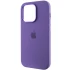 Чохол Silicone Case з металевими кнопками на Apple iPhone 14 Pro (6.1") – Фіолетовий / Iris. Фото 4 з 9