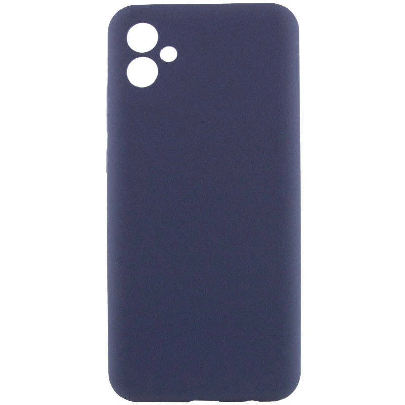 Чохол Silicone Case Lakshmi Premium із закритою камерою для Samsung Galaxy A07 – Темно-синій / Midnight blue. Фото 1 з 7
