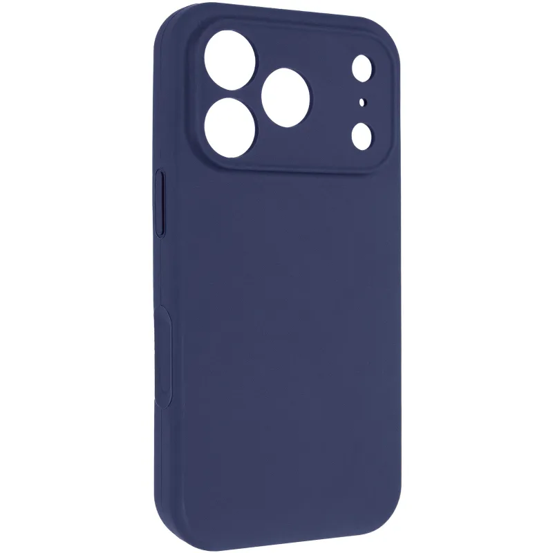Чехол Silk Full Camera Protective (AA) NO LOGO для Apple iPhone 17 Pro Max (6.9") – Синий / Deep navy. Фото 1 из 5