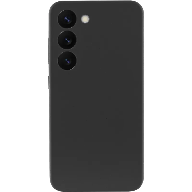 Чохол Silicone Case Lakshmi Premium із закритою камерою для Samsung Galaxy S23 – Чорний / Black. Фото 18 з 24