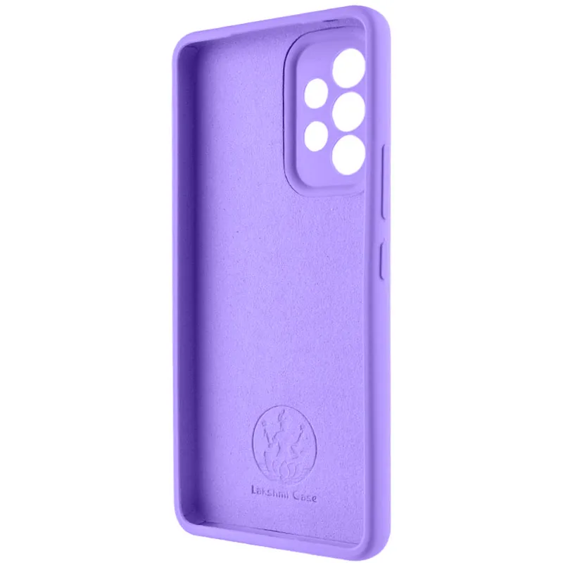 Чохол Silicone Case Lakshmi Premium із закритою камерою для Samsung Galaxy A32 (A326B) 5G – Бузковий / Dasheen. Фото 8 з 12