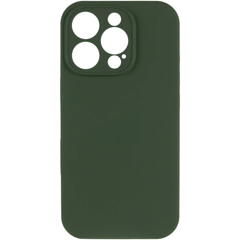 Чохол Silk Full Camera Protective (AA) NO LOGO для Apple iPhone 16 Pro Max – Зелений / Cyprus Green. Фото 3 з 6