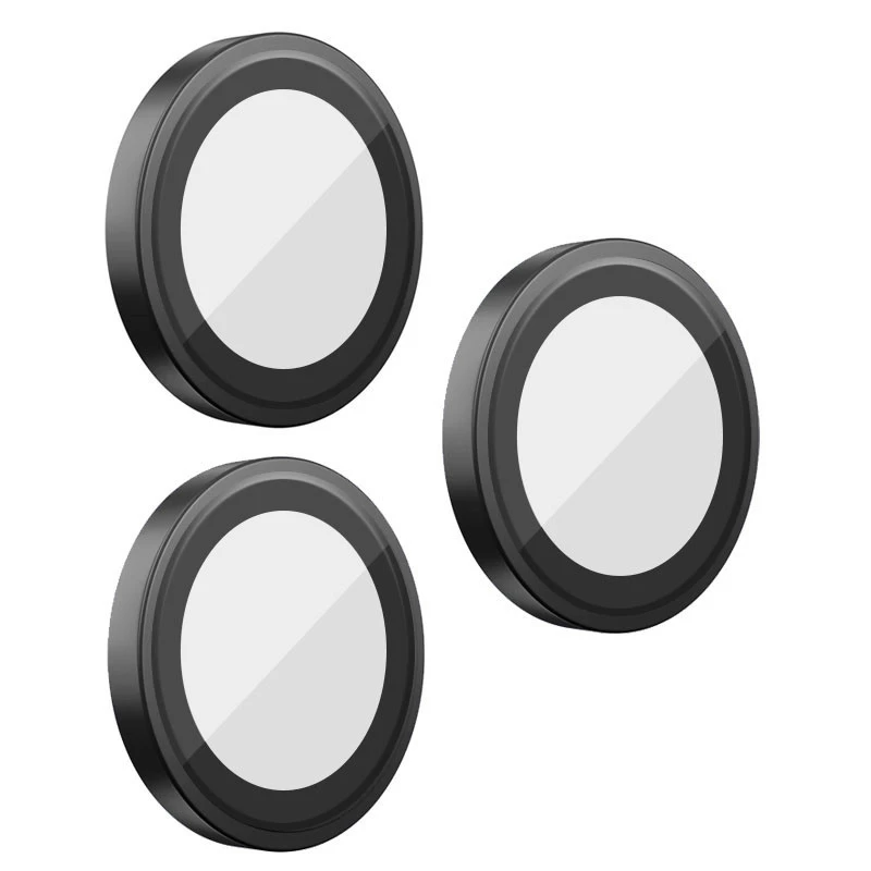 Захисне скло BlueO Metal на Apple iPhone 15 Pro Max (6.7") – Чорний / Black. Фото 1 з 3