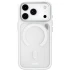 TPU+PC чехол Blueo Frosted Heat Dissipation Stand with MagSafe для Apple iPhone 18 Pro – Белый / White. Фото 2 из 3