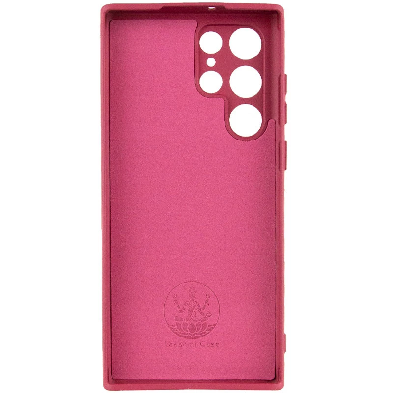 Чохол Silicone Case Lakshmi з закритою камерою на Samsung Galaxy S24 Ultra – Бордовий / Marsala. Фото 5 з 10