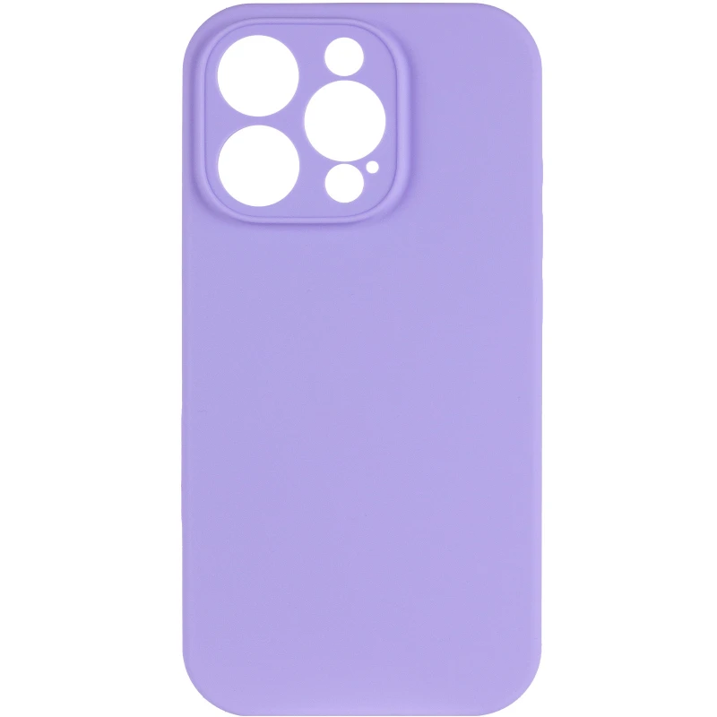 Чехол Silk Full Camera Protective (AA) NO LOGO для Apple iPhone 14 Pro Max (6.7") – Сиреневый / Dasheen. Фото 2 из 6