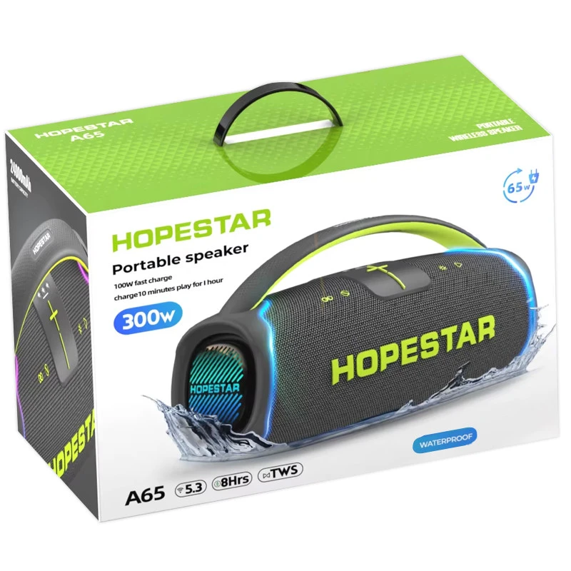 Bluetooth колонка Hopestar A65 300W – Black. Фото 5 из 5