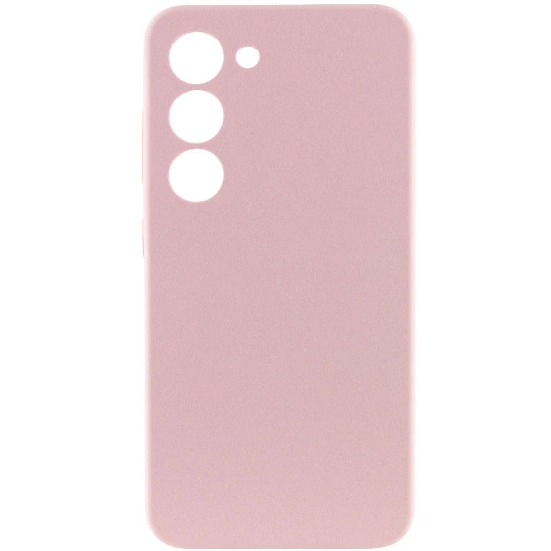 Чохол Silicone Case Lakshmi Premium з закритою камерою на Samsung Galaxy S23+ – Рожевий / Pink Sand. Фото 3 з 16