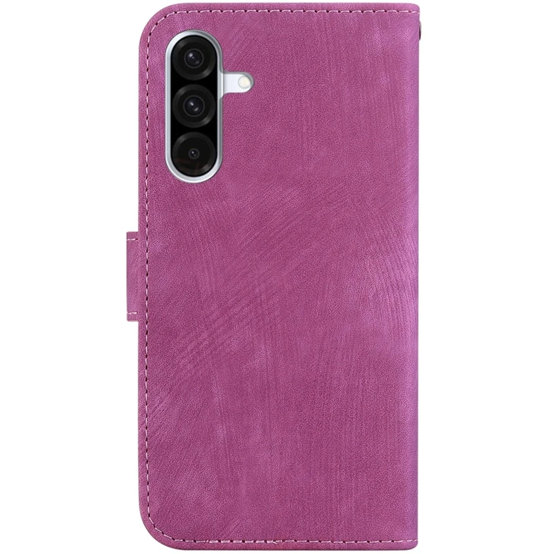 Шкіряний чохол-книжка Cute Tiger для Samsung Galaxy A57 5G – Rose Red. Фото 2 з 4