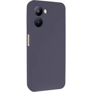 Чехол Silicone Case Lakshmi Premium з закритою камерою на Realme C33 — Серый / Dark Gray