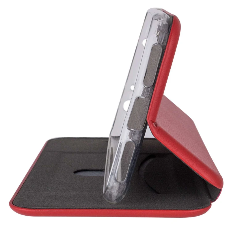 Чохол-книжка класичний на Xiaomi Redmi Note 8 Pro – Червоний. Фото 2 з 3