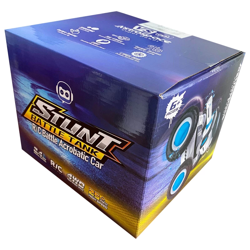 Машинка на радіокеруванні SHT 1509B Cartoon Tank 2.4G – Blue. Фото 4 з 4