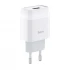 МЗП Hoco C72A (1USB/2.1A) – Білий. Фото 1 з 5