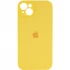 Чехол Silicone Case с защитой камеры для Apple iPhone 14 (6.1") – Желтый / Yellow. Фото 3 из 15