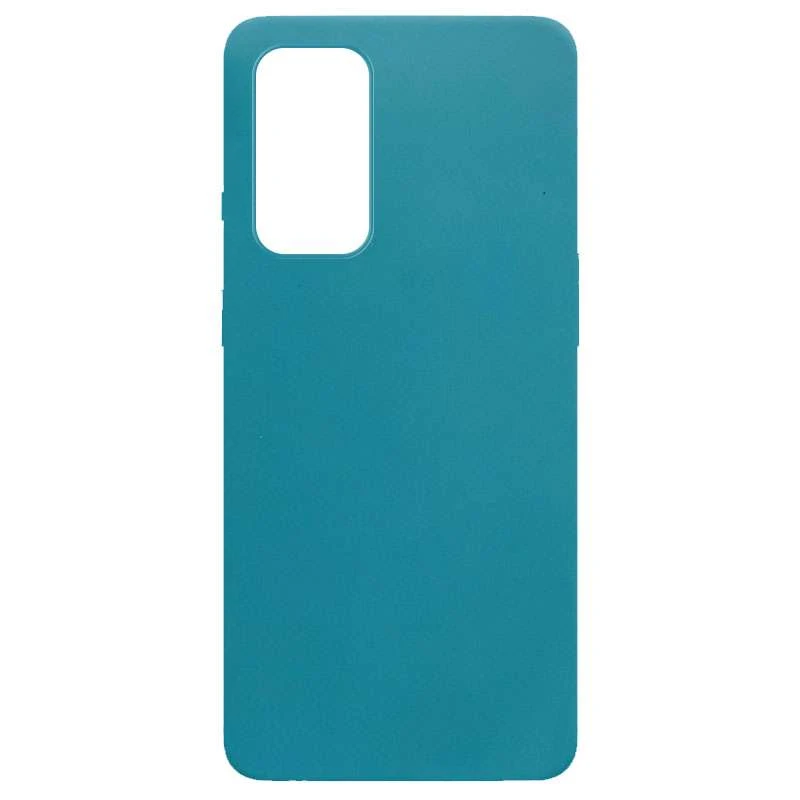 

Цветной силиконовый чехол для OnePlus 9 Pro (Синий / Powder Blue), Синій / powder blue
