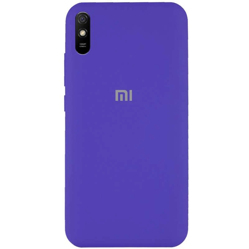 

Чохол Silicone Case з закритим низом на Xiaomi Redmi 9A (Фіолетовий / Purple)
