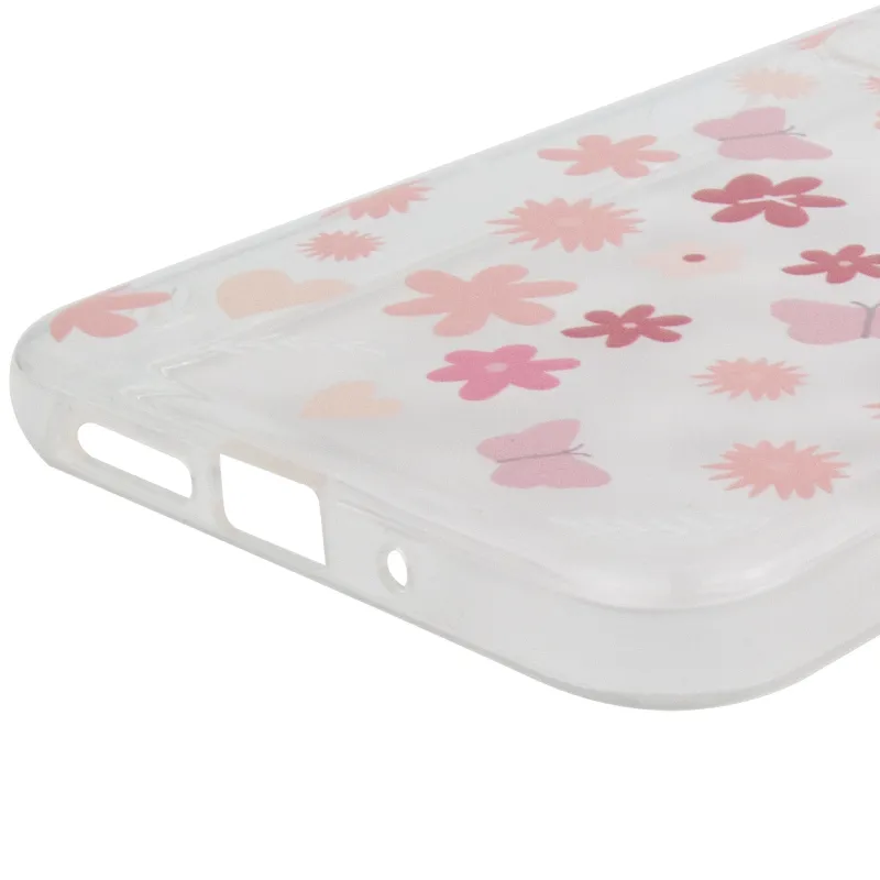 Чехол TPU Clear Joy для Xiaomi Redmi 15 4G (Global) / 5G – Butterfly Garden. Фото 6 из 6