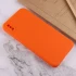 Кольоровий силіконовий чохол із захистом камери на Apple iPhone XS Max (6.5") – Помаранчевий / Orange. Фото 4 з 4