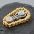 Антистрес Металевий Bike Chain Spinner – Golden. Фото 3 з 4