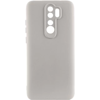 Цветной силиконовый чехол GETMAN с закрытой камерой на Xiaomi Redmi Note 8 Pro фото 1 из 1