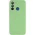 Чехол Silicone Case Lakshmi Premium з закритою камерою на TECNO Pop 5 LTE – Мятный / Mint. Фото 4 из 8